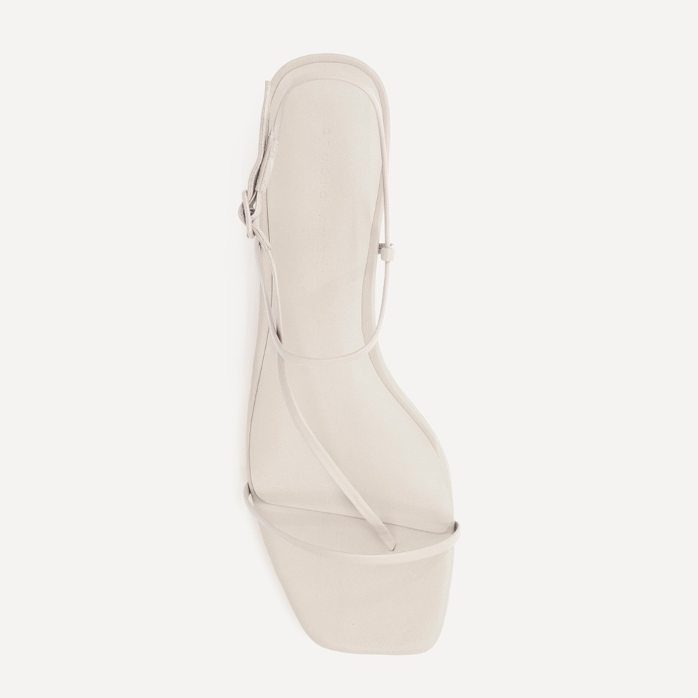 Studio Amelia Cross Front Flat | Stone $480